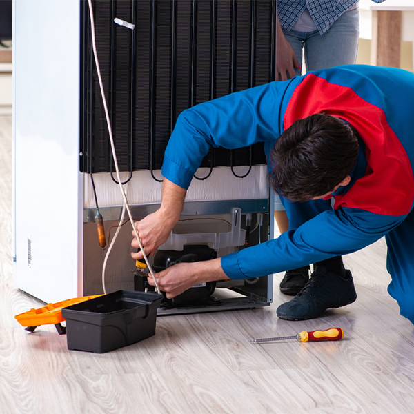 how much do you charge for refrigerator repair services in Cross Timbers